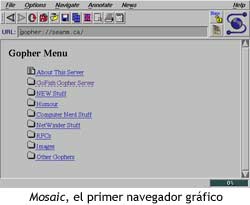 Mosaic, el rpimer navegador grfico